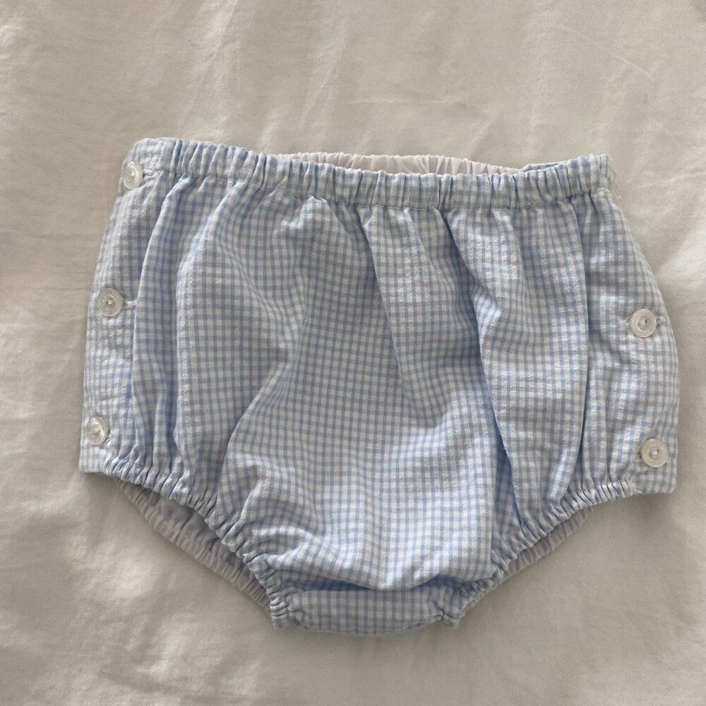 Little English Blue Gingham Jam Panty